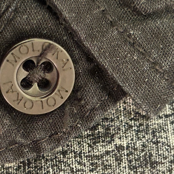 CUTE!!! Molokai Surf Co Hawaiian shirt with - yes! - pink glazed donuts! XL - Picture 8 of 9